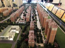 别墅边户,毛坯房随意装修,南北院子