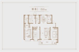 康大·江山樾4室2厅1厨2卫建面140.00㎡