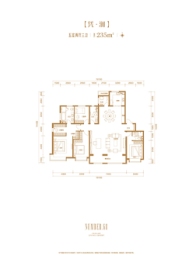 保利·西湖68號5室2厅1厨3卫建面235.00㎡