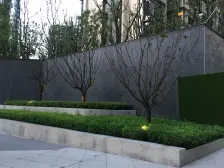 前后中庭现代轻奢风格装修150万,不失优雅不失温馨。