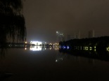 周边斑马湖夜景