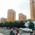 宝龙广场方向看在建工地