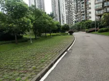 长嘉汇大景区 现代装修大两房两卫有地暖 安静