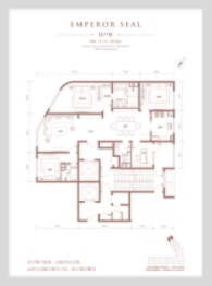 西钓鱼台·御玺4室2厅1厨3卫建面175.00㎡