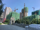 在建楼栋进度实景图