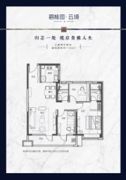 碧桂园·云境3室2厅1厨2卫建面115.00㎡