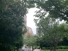 带露台落地窗的洋房来了户型一梯两户的配置