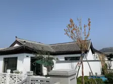 法式联排别墅,地上三层地下一层带车库带大花园