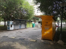 户型方正,正规大三房,房子朝中庭,清水房