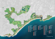 鼎龙湾国际海洋度假区规划图（无高尔夫版）