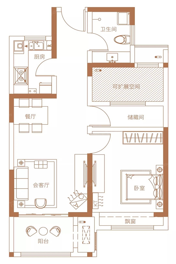 建业·通和府户型