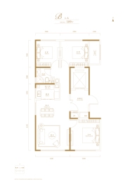 南开19113室2厅1厨1卫建面109.00㎡