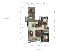 新东邦晓悦湾4室2厅1厨2卫建面136.69㎡