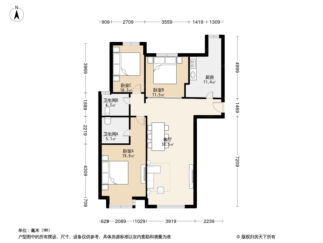 户型图1/2