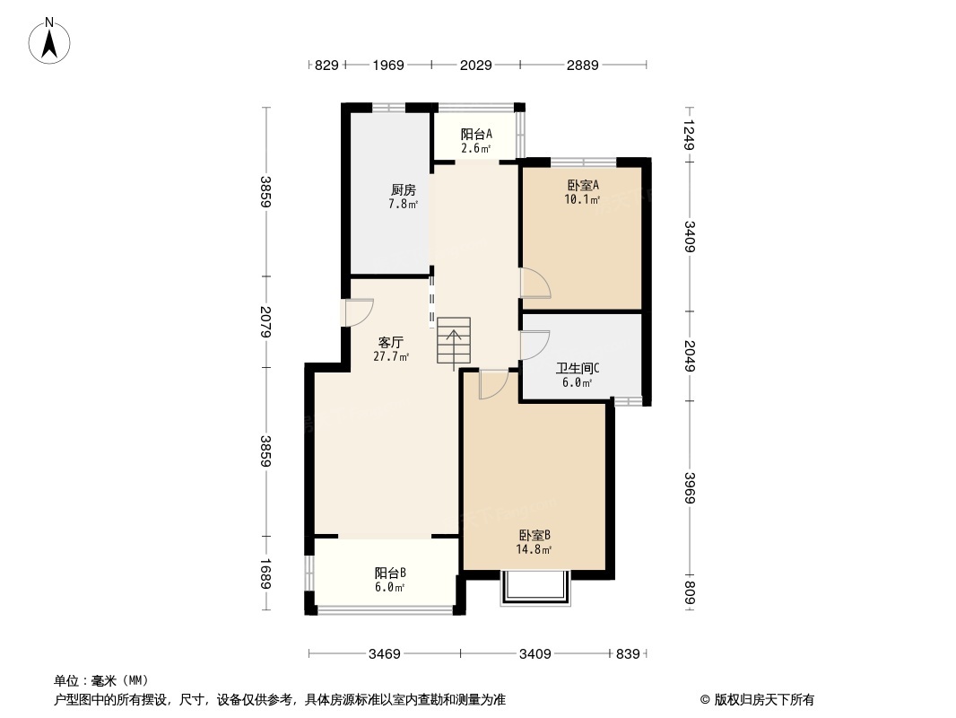 户型图1/2