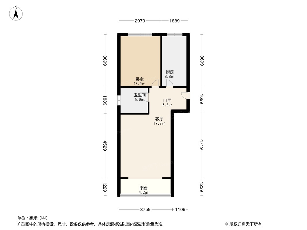 户型图1/2