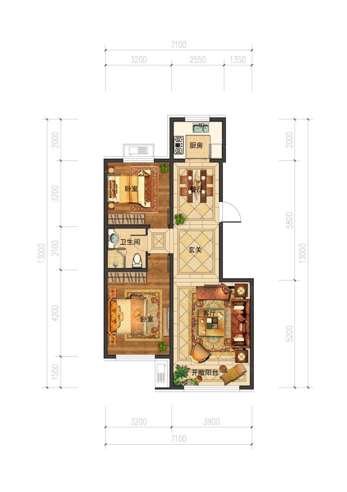 户型图3/3