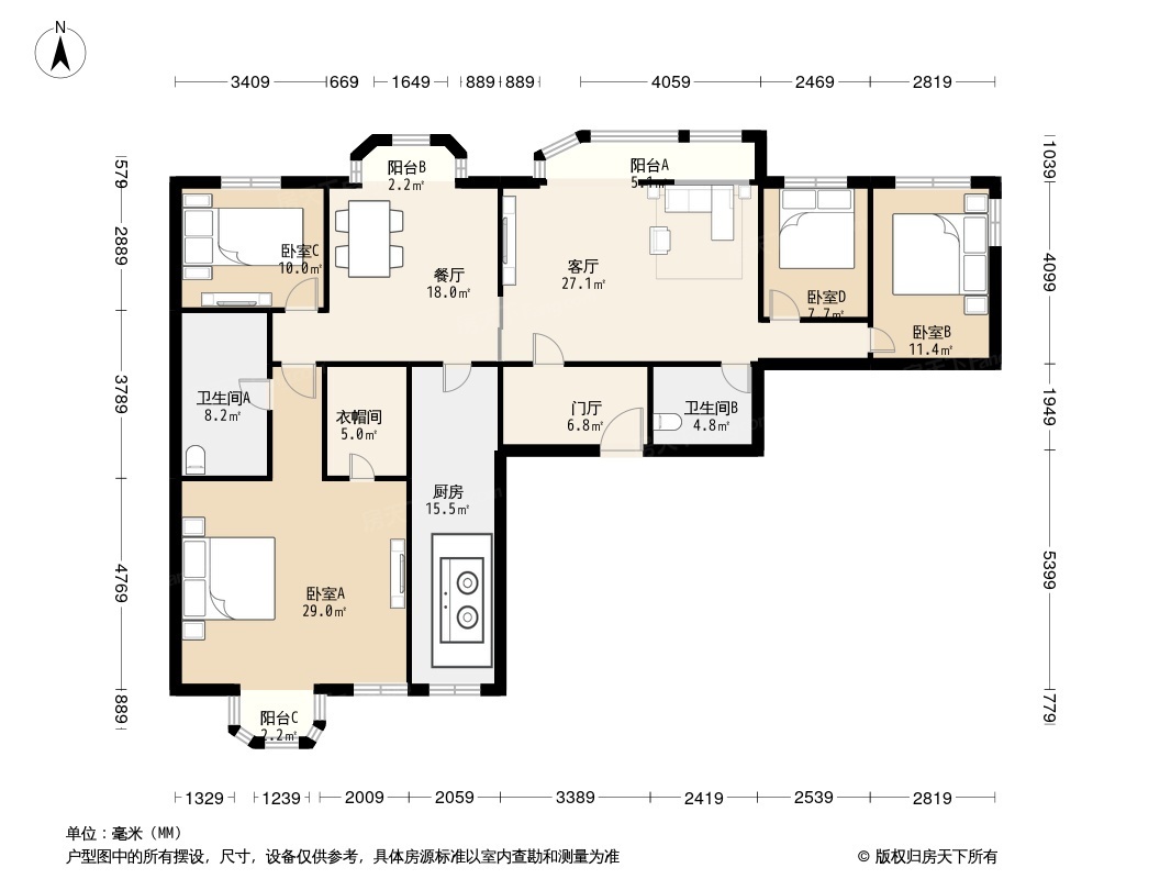 银枫家园户型图