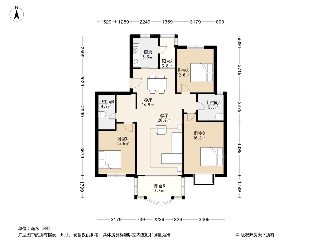 盛世家园户型图