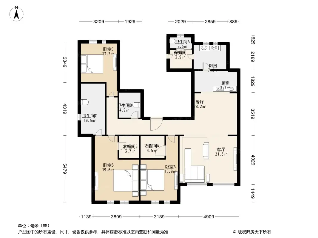 露香园户型图