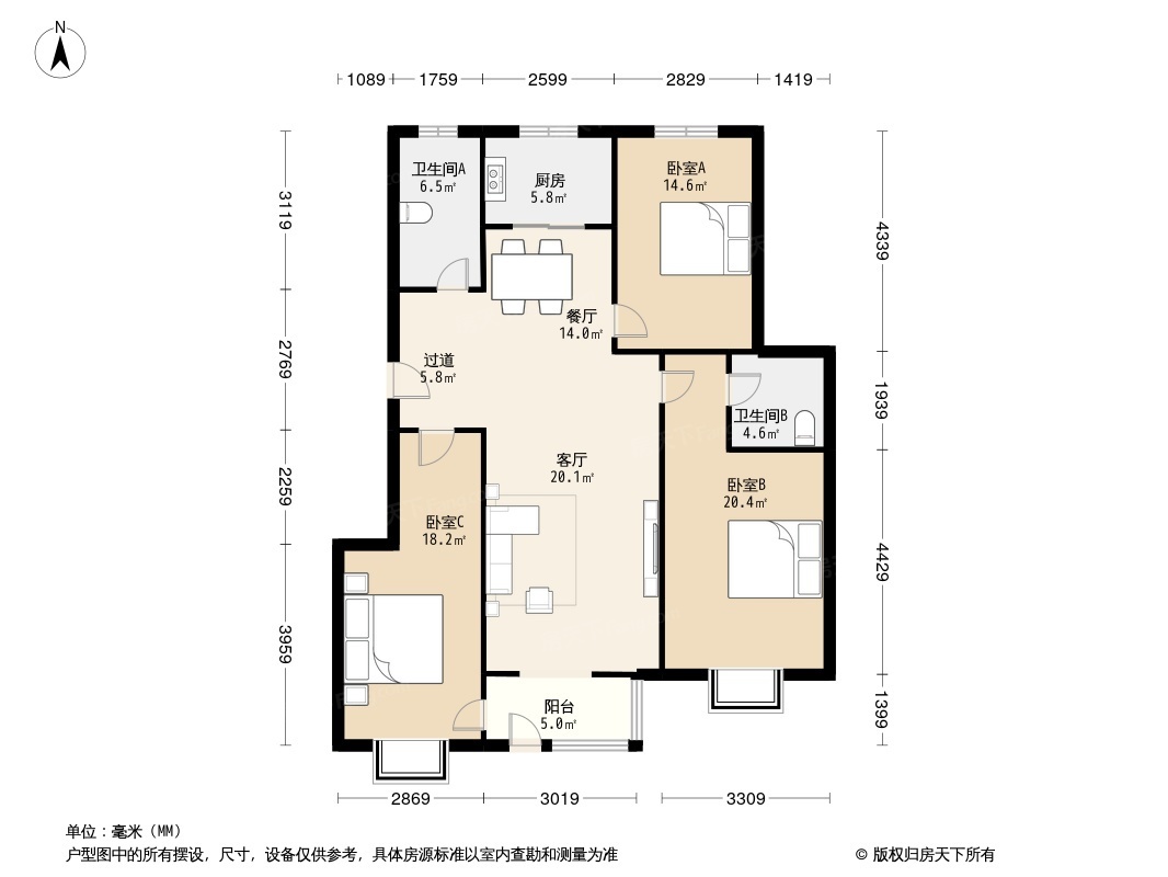 户型图0/1