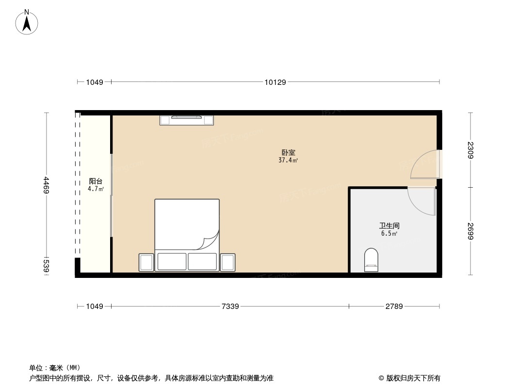 户型图1/2