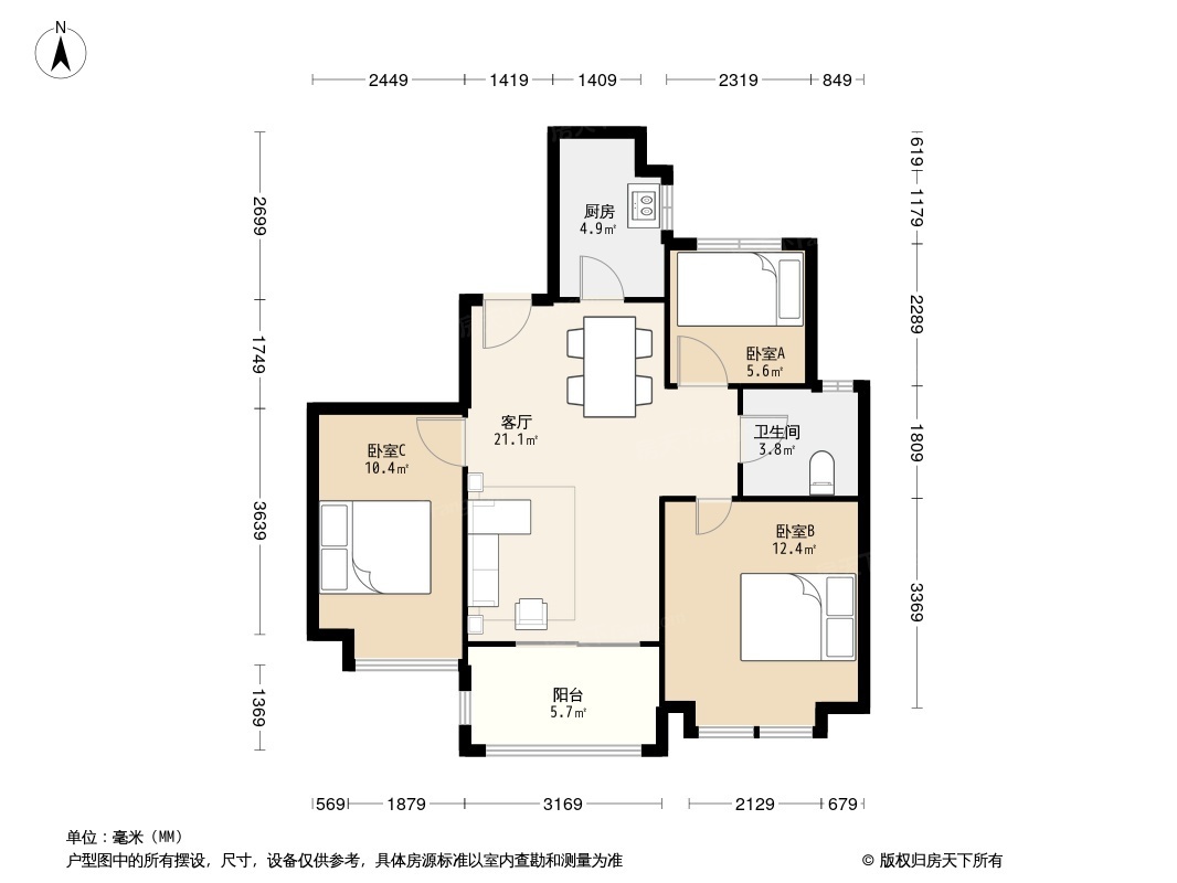 户型图0/1