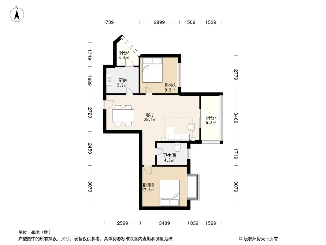 东方家园户型图