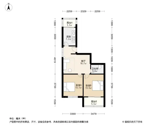 四平路小区户型图