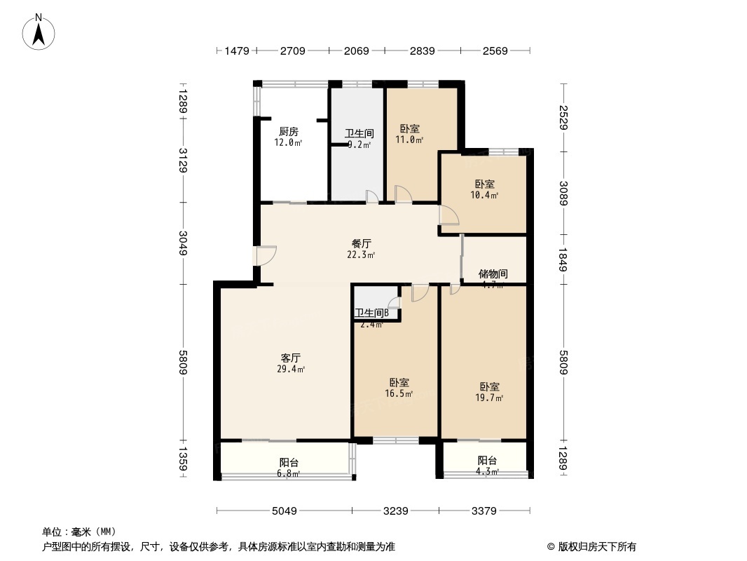 雅清苑户型图