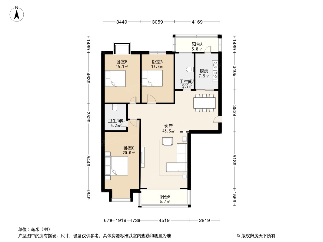 户型图0/1