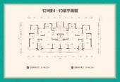 12#4-10层平面图