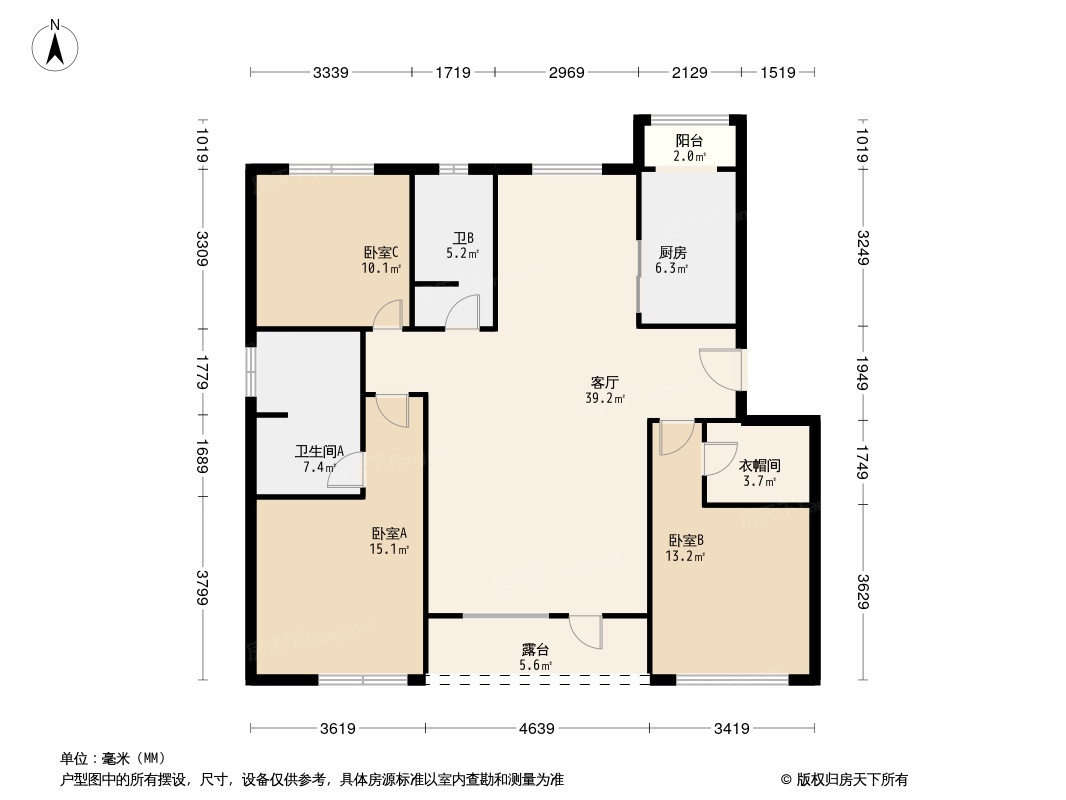 户型图1/2