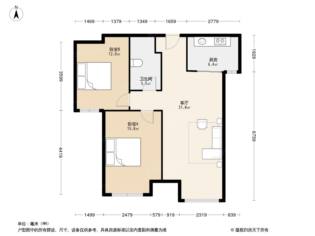 户型图0/1