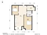 绿地泉景嘉园2居室户型图