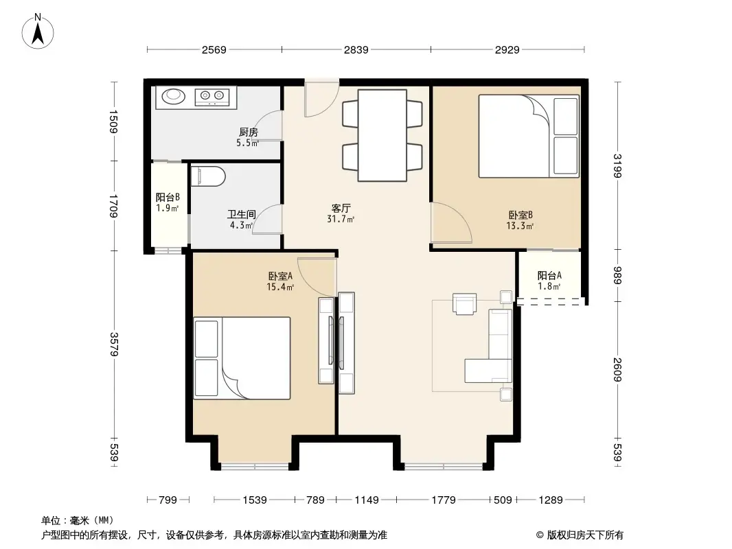 鸿锦阁户型-深圳房天下