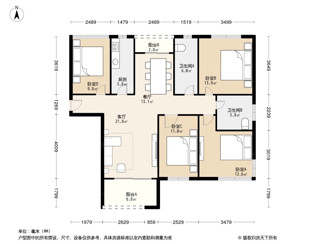 户型图1/2