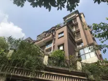 纯洋房 带入户带露台 一梯两户 含产权车位1个 朝中庭