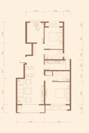 正通首郡3室2厅1厨2卫建面113.00㎡