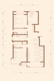 正通首郡3室2厅1厨2卫建面115.00㎡