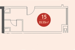 威尔士春天1室1厅1厨1卫建面35.55㎡