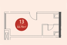 威尔士春天1室1厅1厨1卫建面32.75㎡