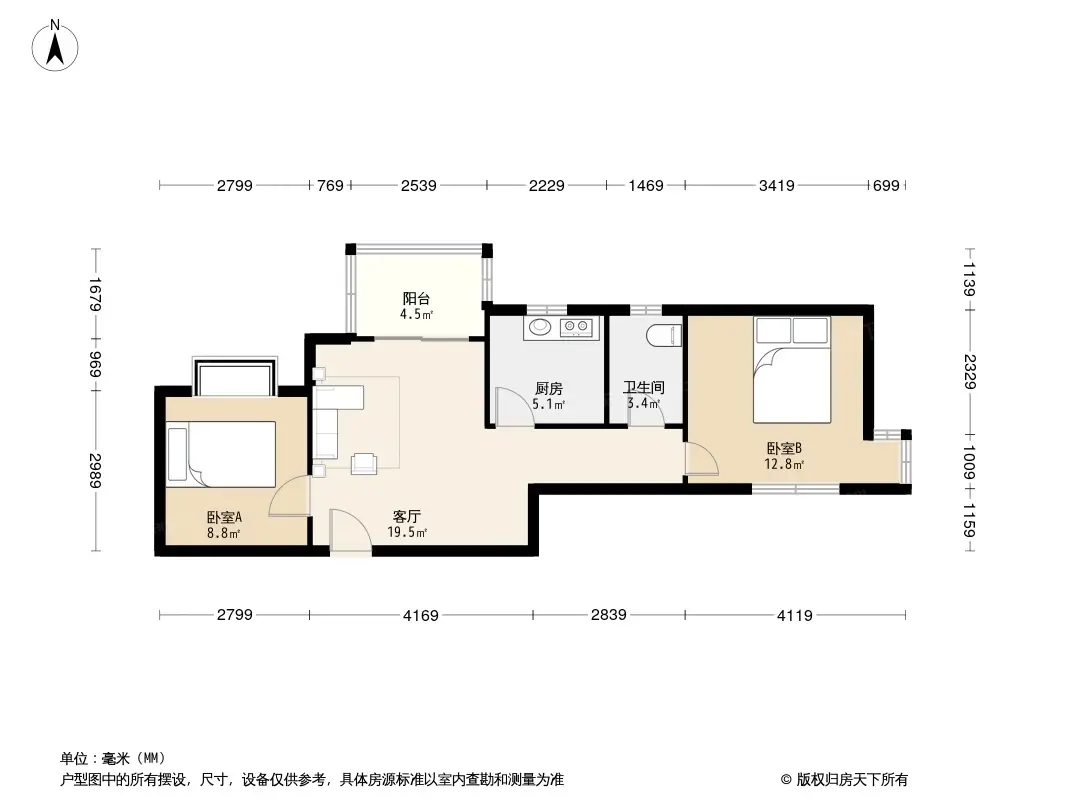 红皖家园户型-合肥房天下