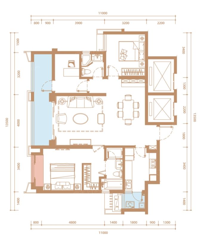 云上观邸项目户型图