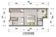 蒸水湾·悦公馆C户型