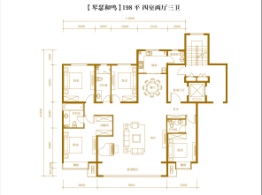 中朵·海昕华府4室2厅1厨3卫建面198.00㎡