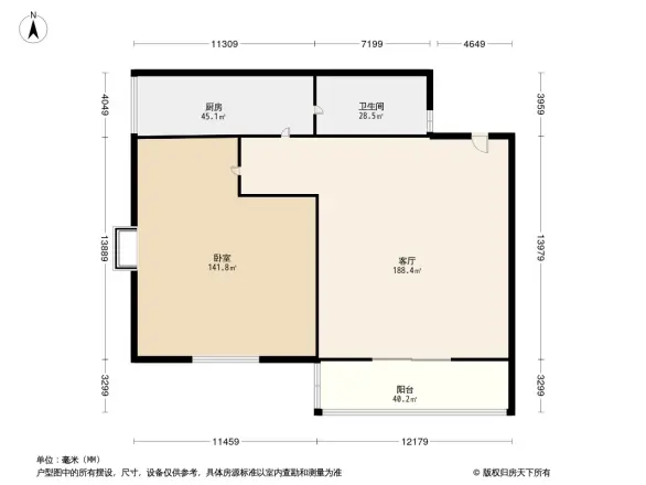 景泰新村户型图