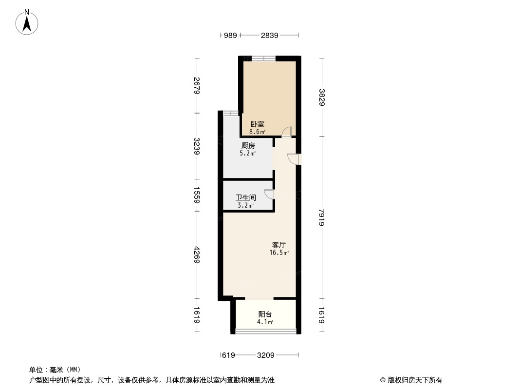 户型图1/2