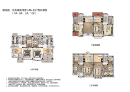 碧桂园生态城·浅月湾|52墅5室2厅1厨4卫建面269.00㎡