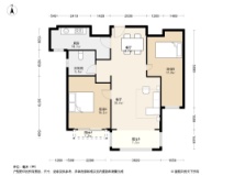 复地御钟山复地御钟山2居室户型图